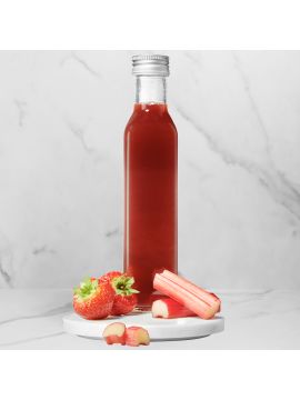 Strawberry Rhubarb Pulp Vinegar
