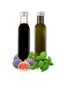Basil Olive Oil & Fig Balsamic Vinegar- 2x250ml 