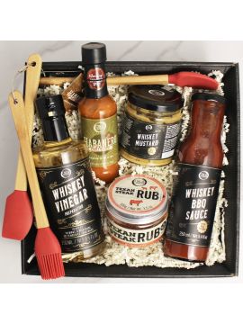 Whiskey BBQ Gift Set