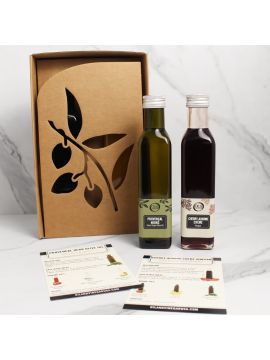 Provencal Herb Olive Oil & Cherry-Almond Crème Vinegar 2x250ml